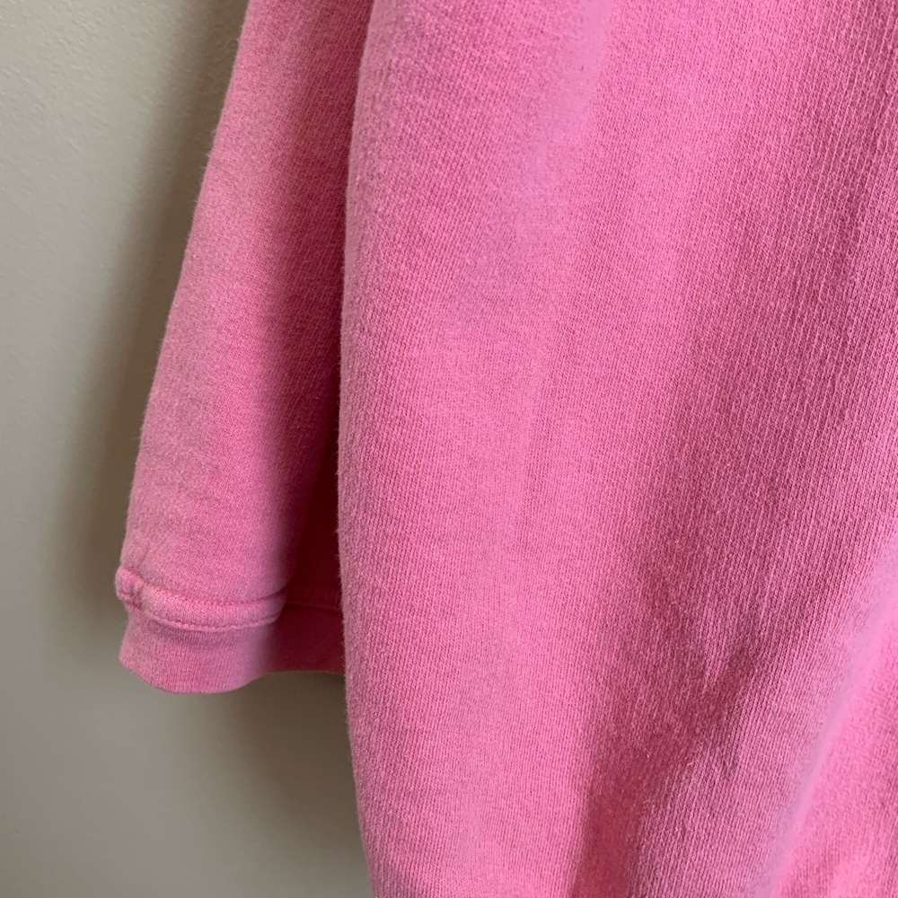 Vintage 80’s 90 Pro Spirit Sport Club Sweatshirt Size L/XL Pink Oversized - Picture 5 of 8